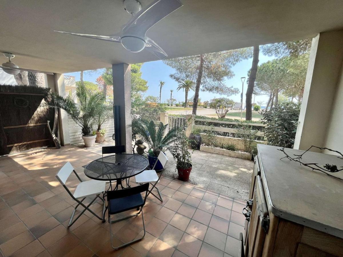 Studio Cabine Avec Terrasse 4 Pers, Acces Direct Plage, Tv, Animaux Admis - Argeles-Sur-Mer - Fr-1-225-798 Eksteriør billede