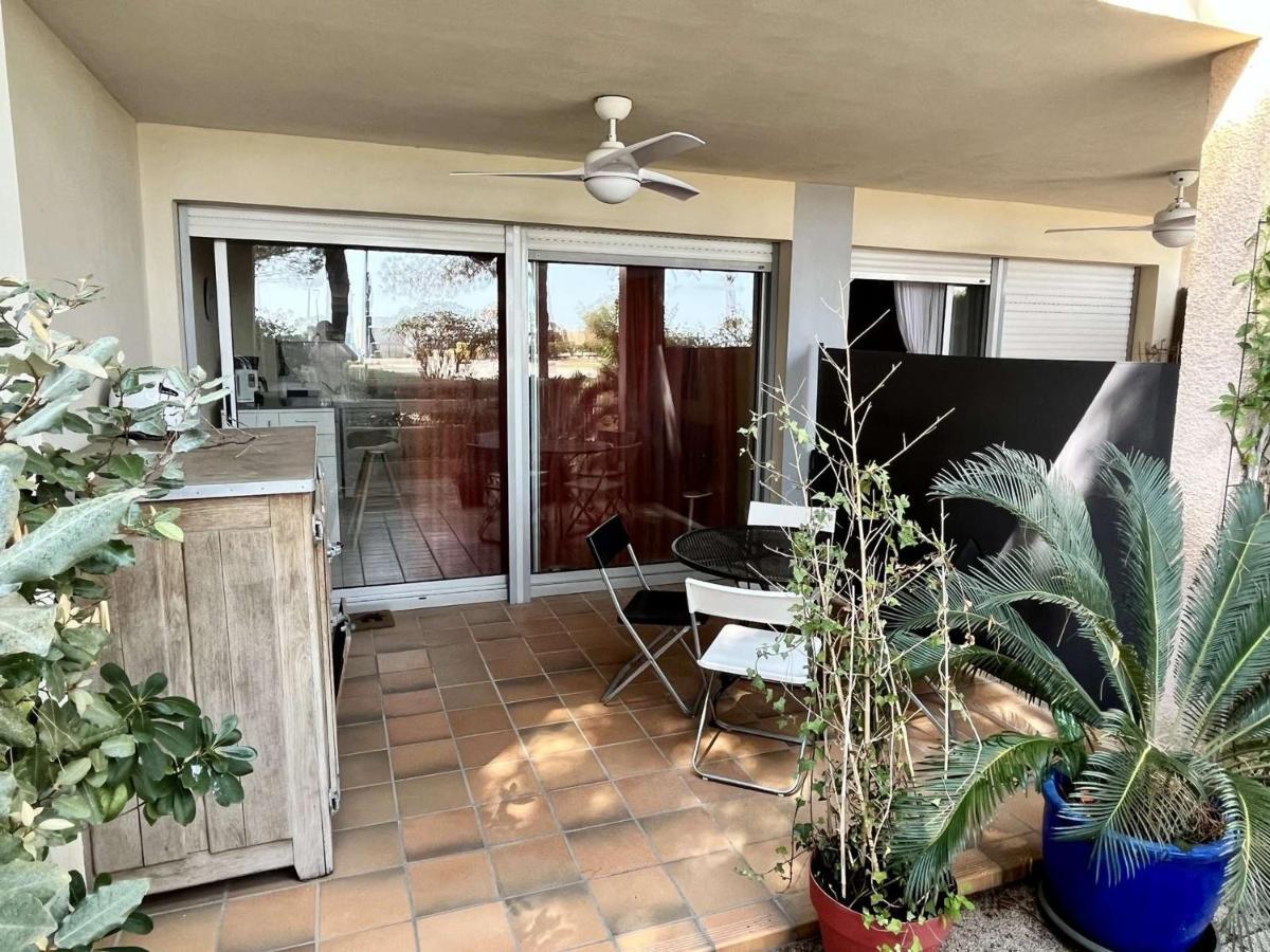 Studio Cabine Avec Terrasse 4 Pers, Acces Direct Plage, Tv, Animaux Admis - Argeles-Sur-Mer - Fr-1-225-798 Eksteriør billede