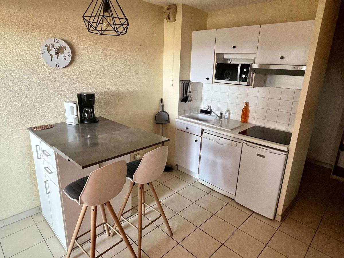 Studio Cabine Avec Terrasse 4 Pers, Acces Direct Plage, Tv, Animaux Admis - Argeles-Sur-Mer - Fr-1-225-798 Eksteriør billede